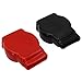 Positive and Negative Battery Terminal Covers – PVC Protective for Car, Motorcycle, Truck & RV Batteries – Heat-Resistant, Fireproof, Wear-Resistant Top Post Protectors (Pack