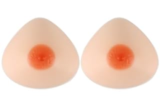 Vollence Triangolo Seni in silicone Seno Finto seno finto artificiale per mastectomia protesi transgender travestimento travestiti crossdressers cosplay CD