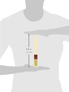 Matfer Bourgeat Natural Pastry Brush, Flat, 1