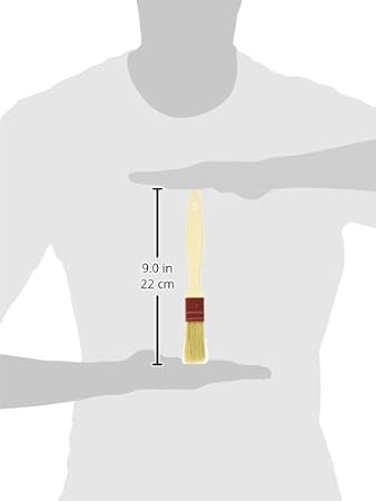 Matfer Bourgeat Natural Pastry Brush, Flat, 1