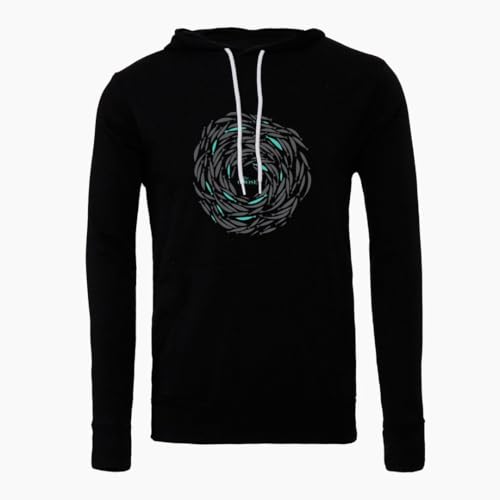 Image of The Chosen Unisex Hoodie, Black, Available in XS-2XL, Pullover Style, Cotton Blend, Casual, Regular Fit, Adult (UK, Alpha, M, Regular, Regular)