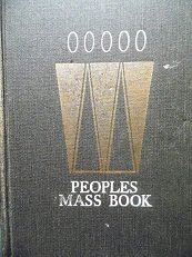 Hardcover Peoples Mass Book