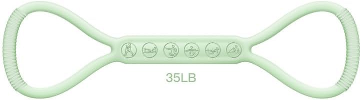 Miniatura 2 de Banda de resistencia mejorada 2025 para terapia física, bandas de ejercicio para hombro, espalda, brazo, 3 niveles de resistencia para 15, 25, 35