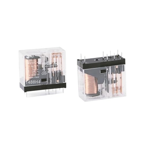 Relé G2R-2-12VDC de 12V y 5A interruptor de circuito electromagnético con 8 pines para PCB