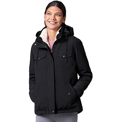 Free Country Women's Cascade Canvas 3-in-1 Systems Jacket Black XL Cover