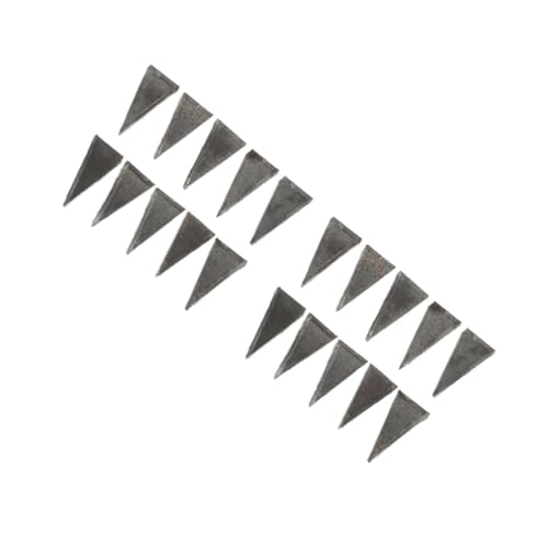 Veemoon 40pcs Hammer Wedge Sturdy Carbon Steel Wedge for Handle Fixing Installation