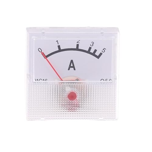 Ampèremètre DC 10A voltmètre analogique à pointeur pour tableau électrique de mesure