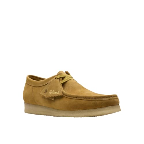 Image of Clarks - Mens Wallabee Shoe, Color Oakmoss Su, Size: 11.5 M US
