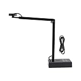 Oficina conveniente: la cámara de documentos puede mejorar la eficiencia de la oficina, con el uso de software, una clave se convertirá en Word, PDF tipos de documentos, también se puede utilizar para escanear códigos de barras, tarjetas de identificación y otras operaciones, para brindarle una solución conveniente y rápida para su trabajo.