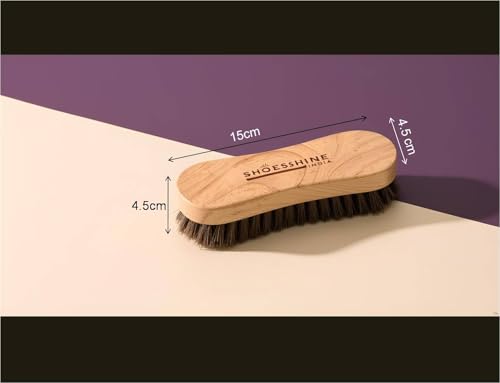 Image of SHOESHINE Shoe Brush + Shoe Polish Cream Combo