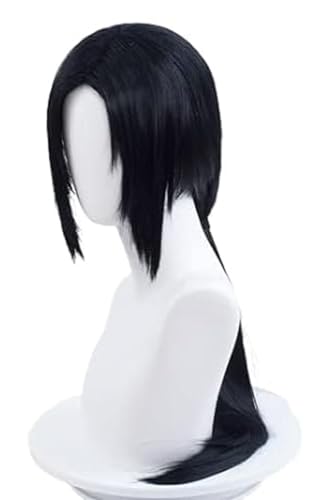 TO KU TOO YUO Long Straight Black Wig Cosplay Wig Heat Resistant Synthetic Wigs + Wig Cap