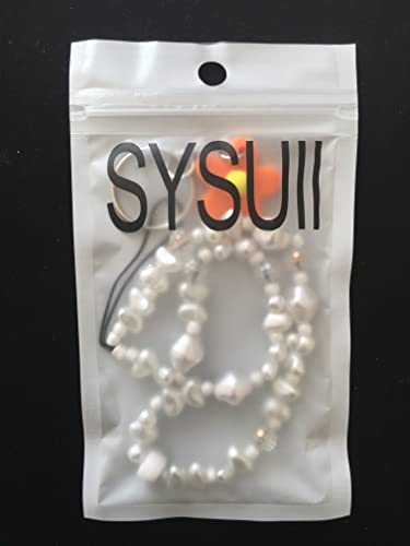 Isysuii Beaded Phone Lanyard Wrist Strap Cute Kawaii Rainbow Color Pearl Handmade Bracelet Keychain Anti-Lost Phone Charm String Phone Accessories For Women Girls #TOP4