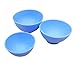 BONEW 2PCS Flexible Rubber Mixing Bowl +2 Spatulas Dental PVC Rubber Mixing Bowl for Alginate and Plaster Materials