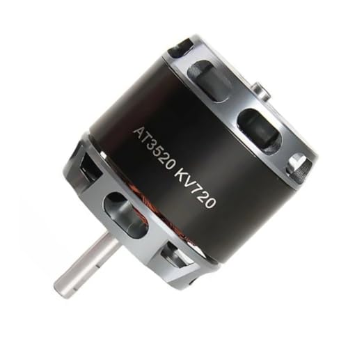 Moteur sans balais drone 4S 6S arbre long AT3520 puissant aimant permanent pour aéromodélisme RC
