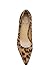 Beast Fashion Faux Suede Leopard Point Toe Pumps Leopard / 11