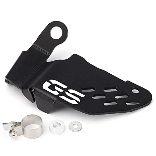 Modeer Für BMW R1200GS LC Adventure 2013-2022 R1250GS Adventure HP 2019-2022 Sturzschutz Schalterschutz Seitenständer abdeckung r1200gsa r1250gsa r1250 gs hp r1200 adv Zubehör (Schwarz)
