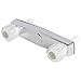 Builders Shoppe 3320ACP Mobile Home Two Handle Non-Metallic Shower Only Valve Chrome Finish