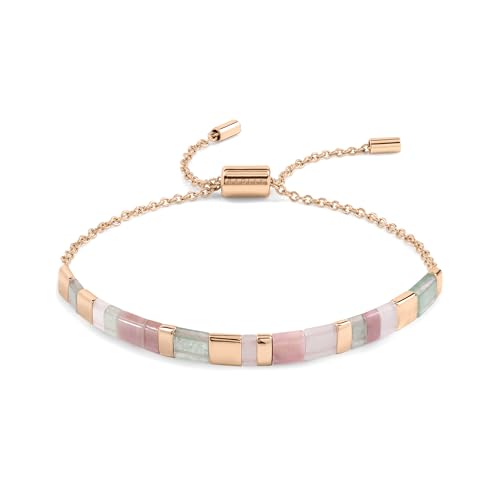 RADLEY 18ct Rose Gold Semi Precious Stone Friendship Bracelet