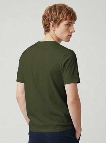 Image of INDISSH T-Shirt for Man | Regular and Plus Size Upto 7XL | Gym Graphic Printed | Round Neck Cotton Fabric Regular fit Casual T-Shirt for man - RNM-Conquer-PAR