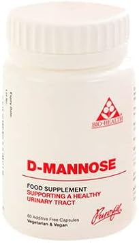 Bio-Health D-Mannose, Healthy Urinary Tract Support, 60 Capsules