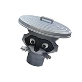 CATHATRR Playful Raccoons Bathroom Organizers Shelf Creative Decors Easy Mounting Tool Release Assembly Animal Shape Bathroom Organizers