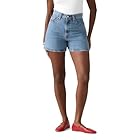 Levi's Women's Cinch Mid-Thigh Short, (New) Twisted Stone (Non Stretch)