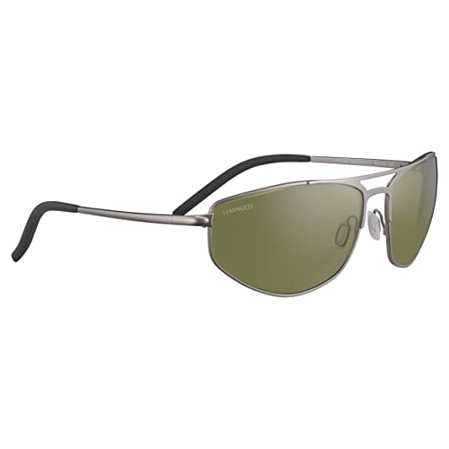 Serengeti Men's Masten Oval Sunglasses