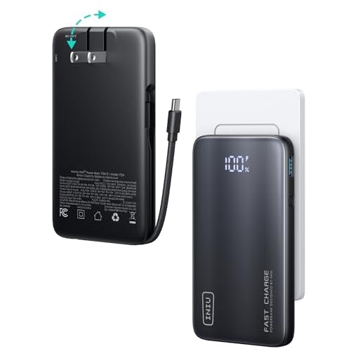 INIU 3-in-1 45W 10000mAh Power Bank with USB-C