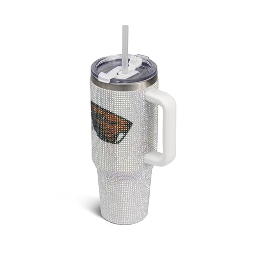 Image of The Memory Company Officially Licensed 40oz White Bling Game Day Tumbler, Oregon State University