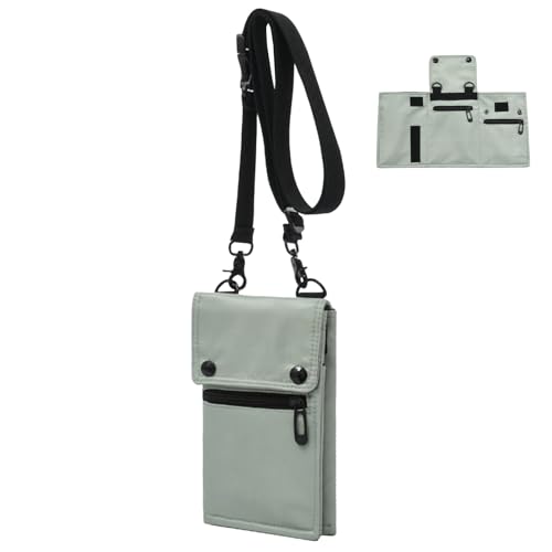 Anti Theft Travel Bag Small Crossbody Phone Purse Foldable Hidden Wallets Wander Bag with Multiple Pockets