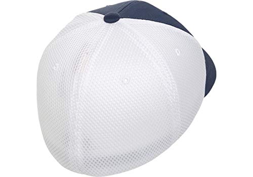 Image of Flexfit Two-Tone Stretch Mesh Fitted Cap Hat