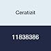 Ceratizit XCNT Carbide Ecocut Insert, CTCP435 Grade, Chipbreaker, 9.6 mm Insert Size, 9 mm Length, 3.97 mm Thickness, 3.40 mm Hole Diameter, 0.4 mm Corner Radius