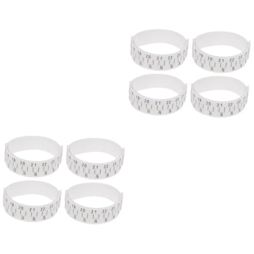 VILLCASE 2sets Bracelet Circle Measuring Ring Jewelry Tool Bangle Watch Size Gauge 4pcs*2