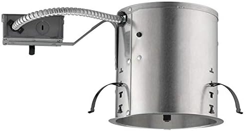 Juno Lighting IC22R Contractor Select 6-Inch IC Rated Universal Incandescent Remodel Housing (6 Pack)