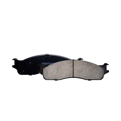 Image of Detroit Axle - Pair Front Brake Pads for 2003-2008 Dodge Ram 2500 3500, 2005-2008 Ram 4000, Ceramic Brake Pads w /Hardware 2004 2006 2007 Replacement