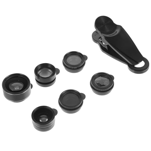 DOITOOL Cell Phone Camera Lens Set Telephoto Wide Angle Macro and Lens Kit for Mobile Photography Clip Phone Lens Accessories