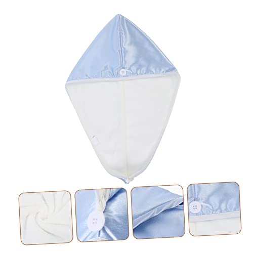 Balacoo Touca De Cabelo Seca De Veludo Cristal 2 Peças Toalha De Cabelo Para Banho Envoltório Para M