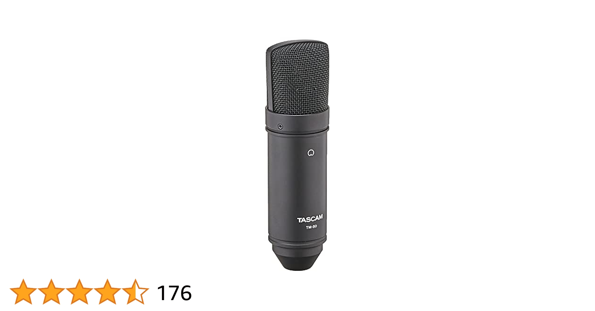 TASCAM TM-180コンデンサーマイク 本体(定価の半額以下) TASCAM TM-180コンデンサーマイク 本体(定価の半額以下) TASCAM