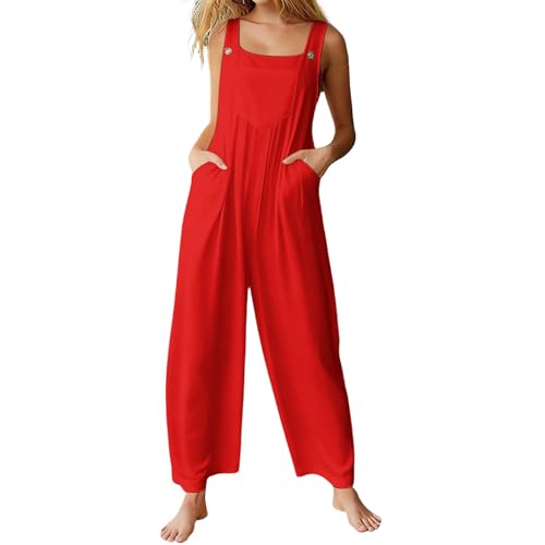 Combinaison unie tendance avec poches pratiques et manches longues