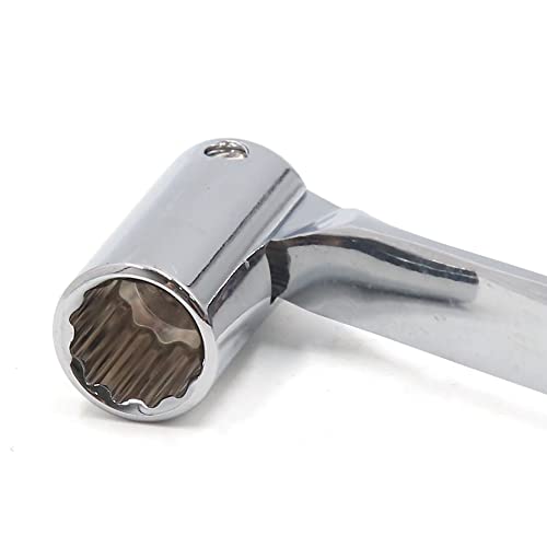 Uxcell 10Mm Swivel Head Combination Socket Spanner Wrench Auto Car Repairing Tool #TOP3