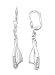 Produktbild Miore Damen Ohrringe 925 Sterling Silber  Zirkonia MSM209E