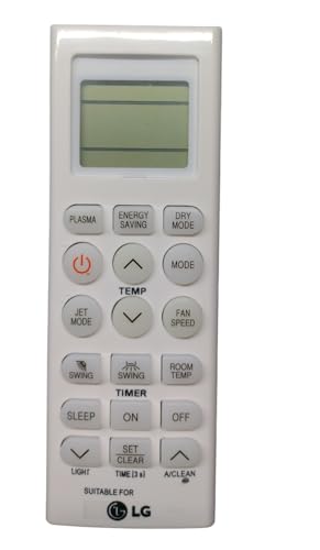 Image of LG AC Remote Control Compatible for 36m LG Split Air Conditioner Plasma Dry Mode (Please Check All Photos & Match All Button)