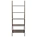 Casual Home 100% Solid Wood 5-Shelf Ladder Bookcase, 24.75