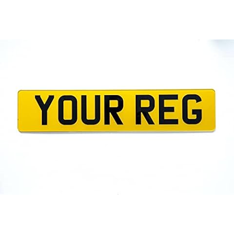 Shipley Motor Factors New & Replacement Car Van Carvan Towing Number, Registration Plate REAR Cover