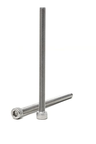 Image of iexcell 10 Pcs M6 x 90mm Thread Pitch 1 mm Stainless Steel 304 Hex Socket Head Cap Screws Bolts Kit