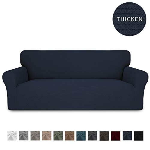 Easy-Going Thickened Stretch Slipcover, Sofa Cover, Furniture Protector with Elastic Bottom, 1 Piece