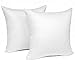 WOLTU® KB5144wsQ2, poszewka na poduszkę 2X, poszewka na poduszkę 100% bawełna zapinana na zamek błyskawiczny, komplet 2 poduszek na sofę, poduszka dekoracyjna, poszewka na poduszkę, poszewka na poduszkę, 2 sztuki, 50x50 cm, biały