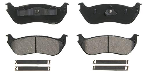 Wagner QS ZD1109A Disc Brake Pad Set, Chamfered Edges for Smooth, Quiet Stops, Fits 2008–2010 Ford Explorer