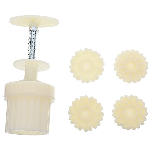 Set de moldes para pastel Luxshiny con diseño floral