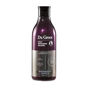 Dr. Groot Scalp Soothing Shampoo, With Biotin and Centella, With Prebiotics, Moisturizes and Comforts Dry Scalp, Moisturizing Bitotin Shampoo, Korean Hair Care, Kbeauty Scalp Revitalizing Solution